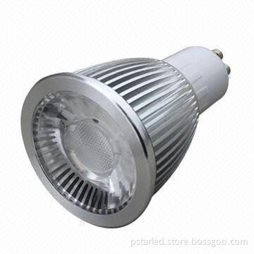 8W GU10 COB LED Spotlight with Lens and Reflector Version Available